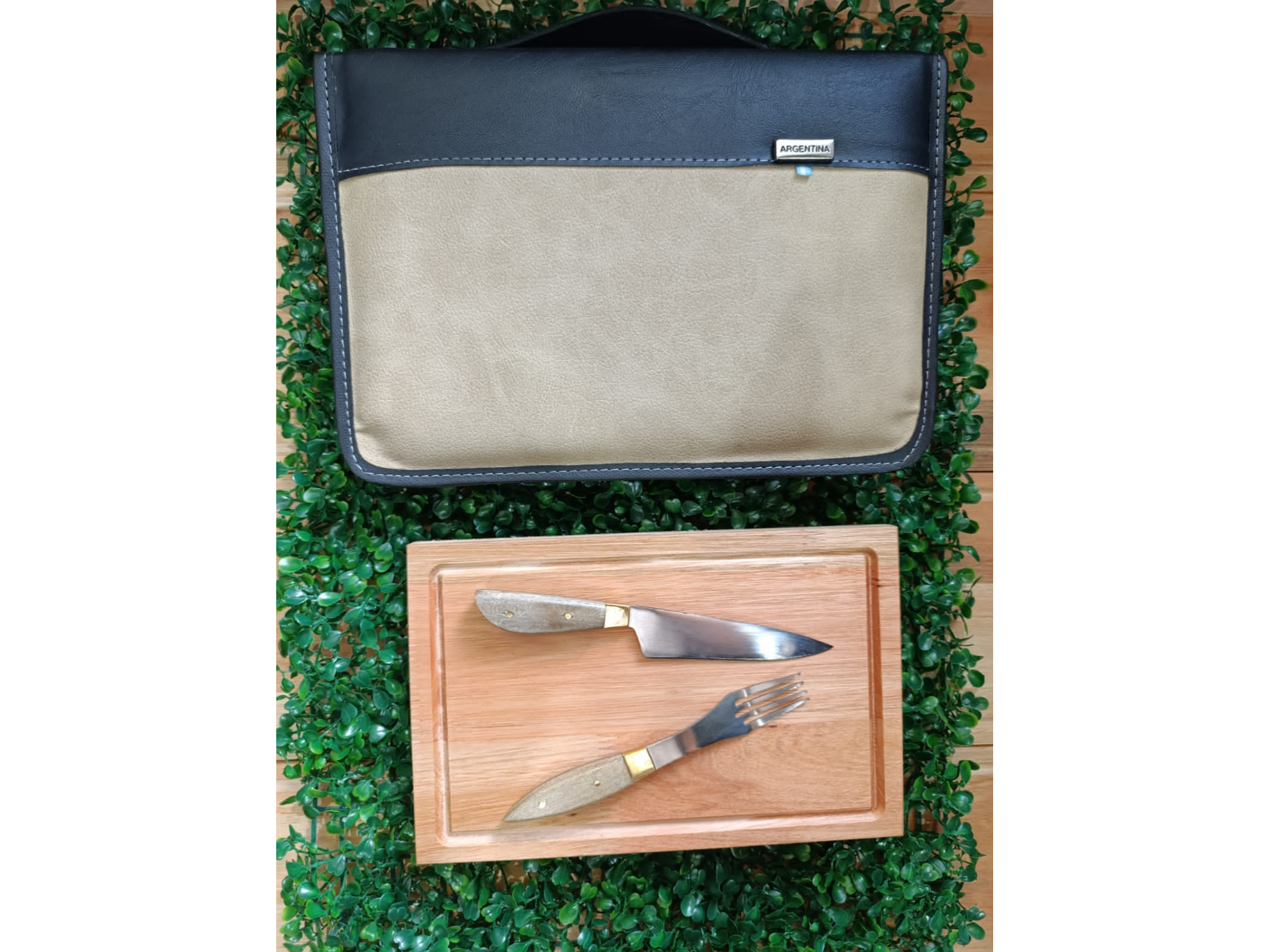 KIT DE ASADO PREMIUM PRECTANGULAR