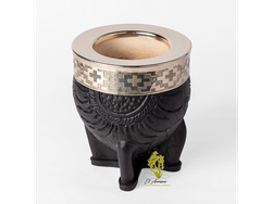 MATE IMPERIAL REPUJADO