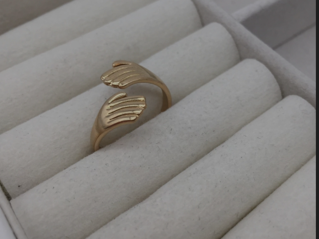 Anillo abrazo infinito