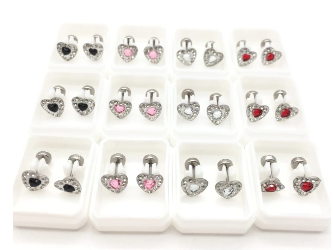 Abridores corazón con stass