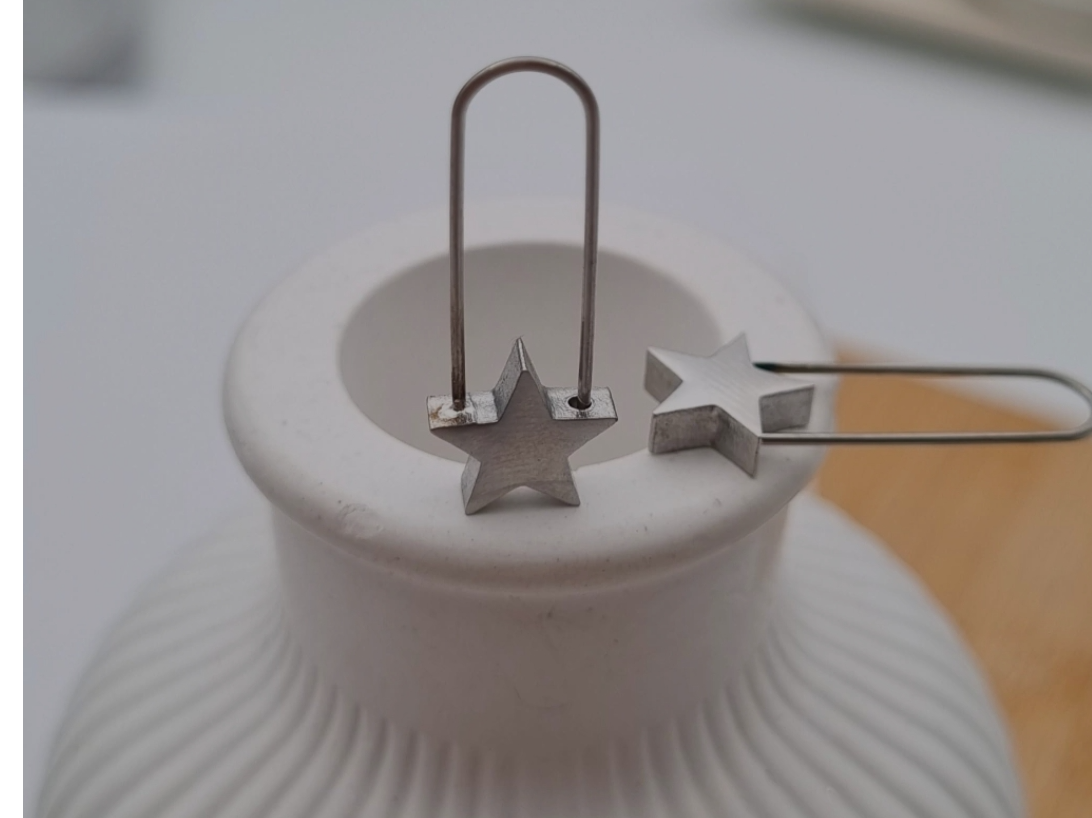 Aro candado estrella