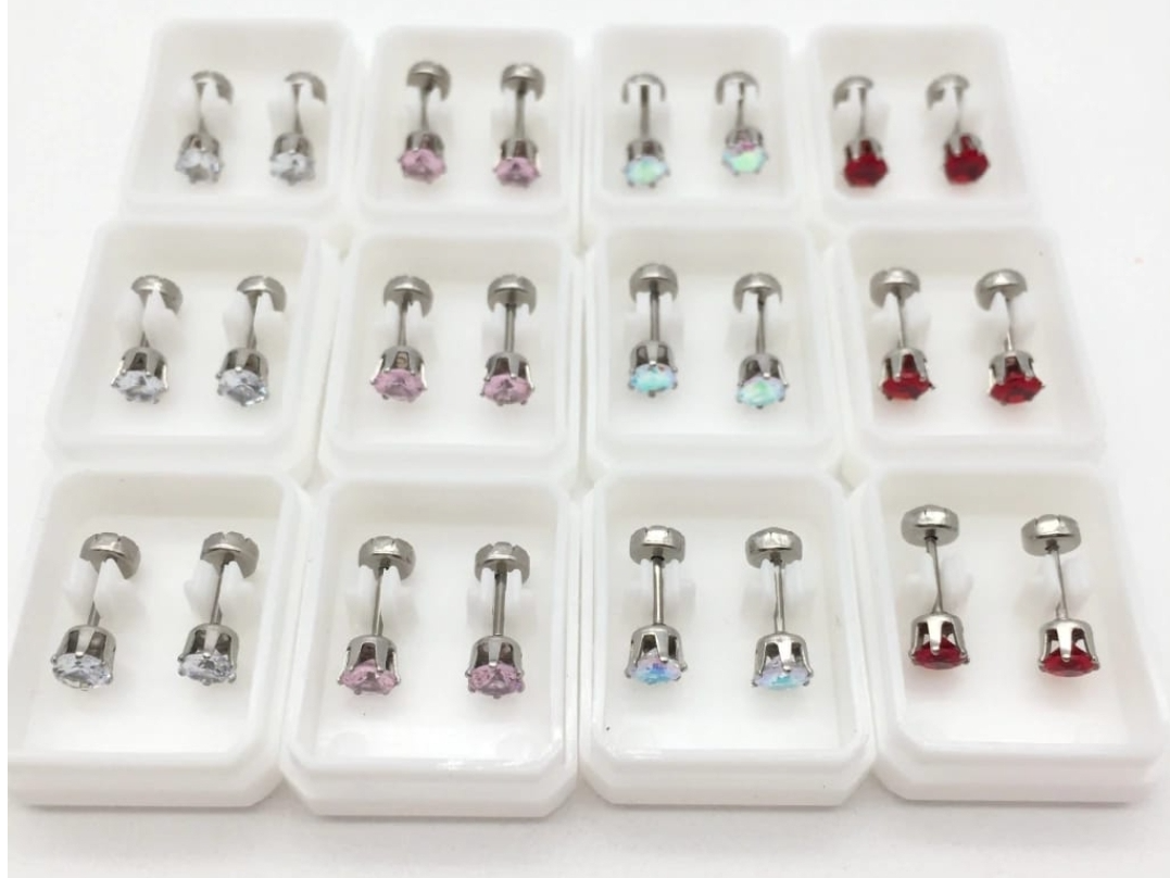 Abridores strass varios colores