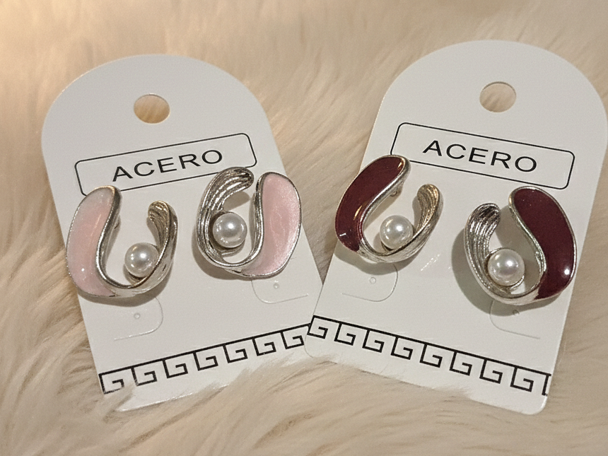 Esmaltados con perlas