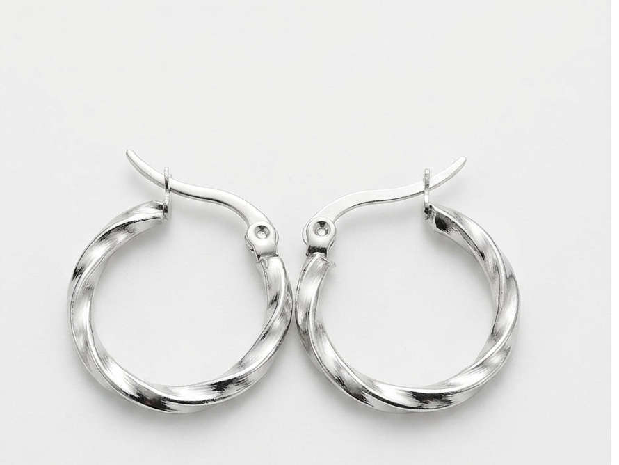 Aros argollas con relieves