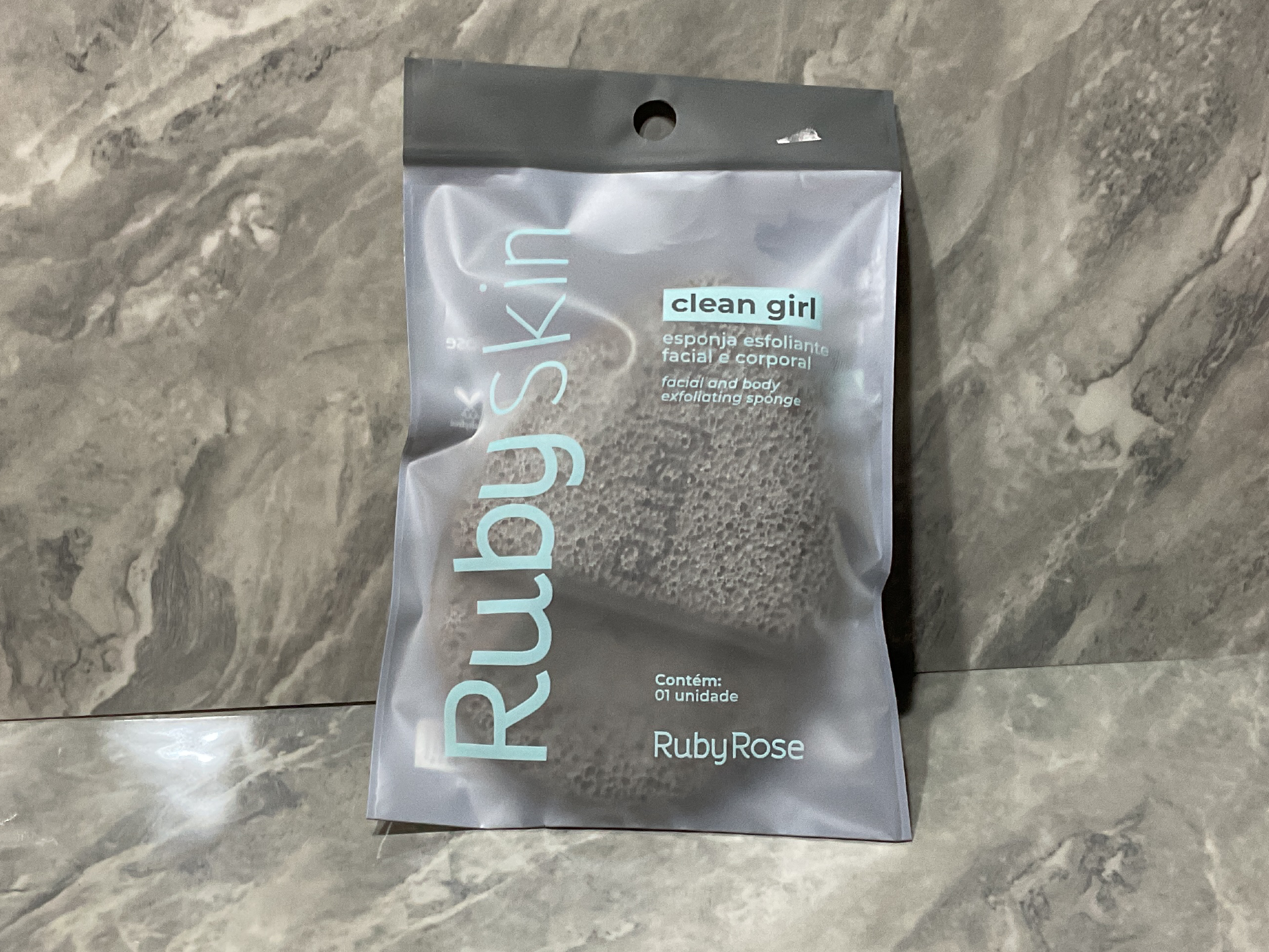 Esponja esfoliante