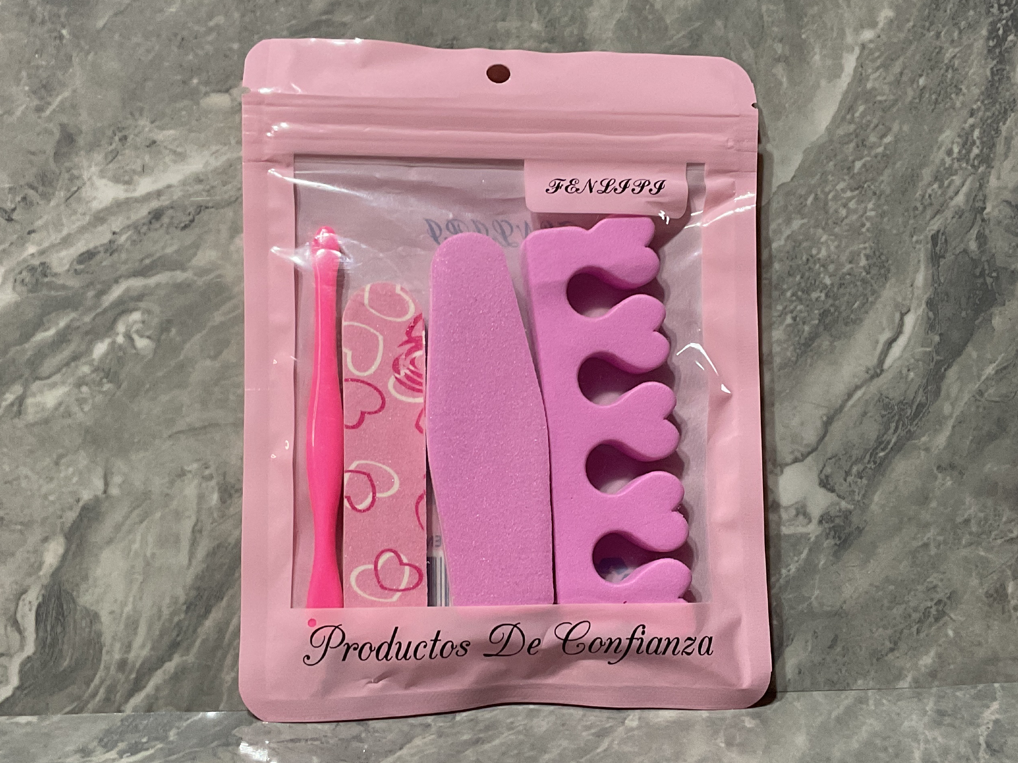 Set pedicure