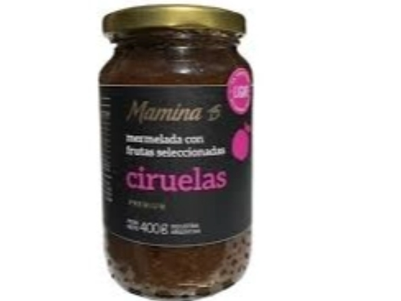 Mermelada light mamina ciruela