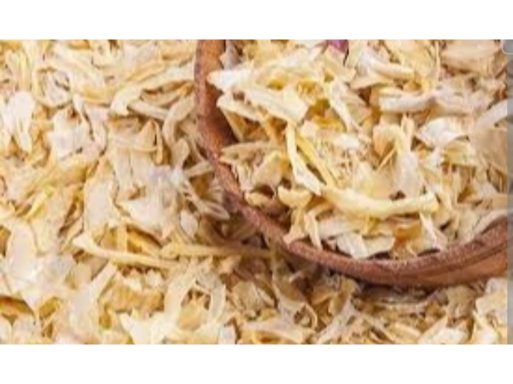 Cebolla en escamas deshidratada