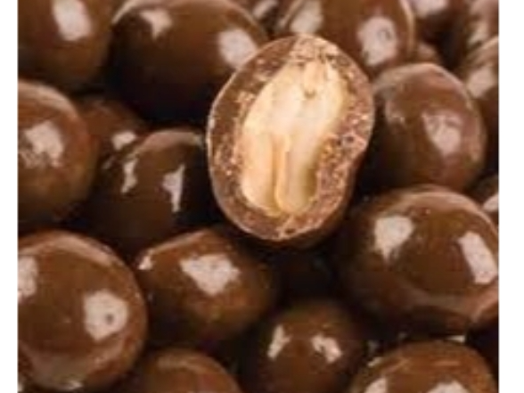Maní con chocolate