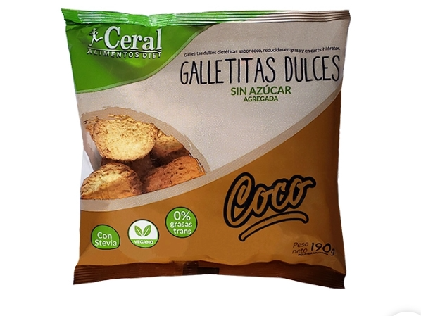 Galletas dulces de coco