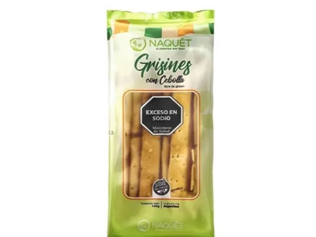 Grisines con cebolla