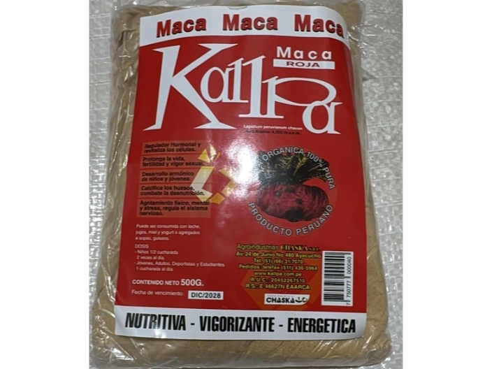 Maca Kallpa roja