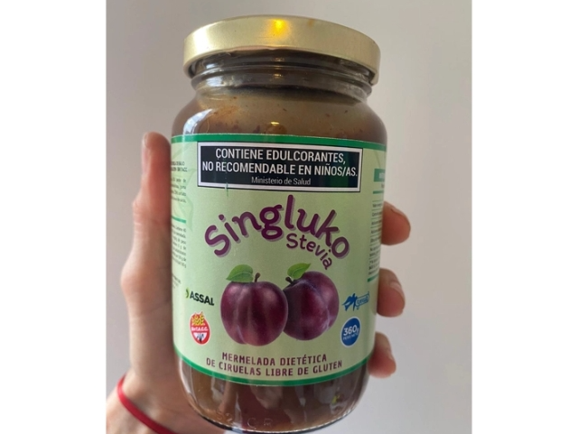 Mermelada sin gluko con Stevia ciruela