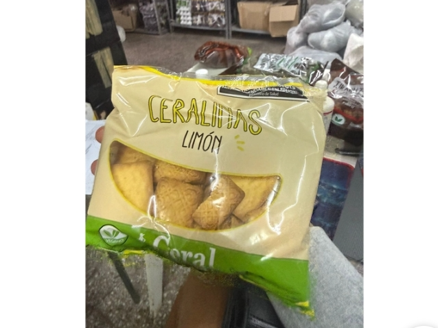 Galletas ceralitas  dulces de limón