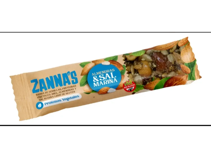 Barritas proteicas Zannas de sal marina