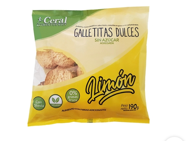 Galletas dulces de limón