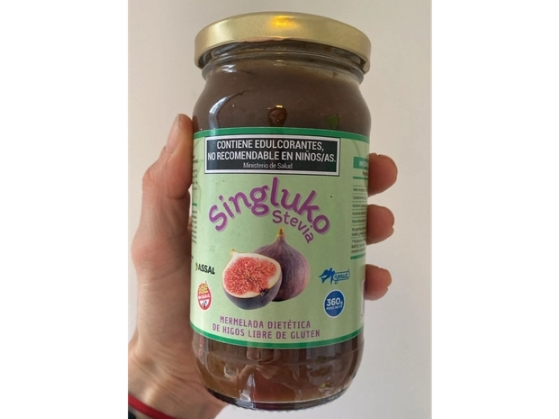 Mermelada sin gluko con Stevia higo