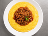 Polenta con salsa bolognesa
