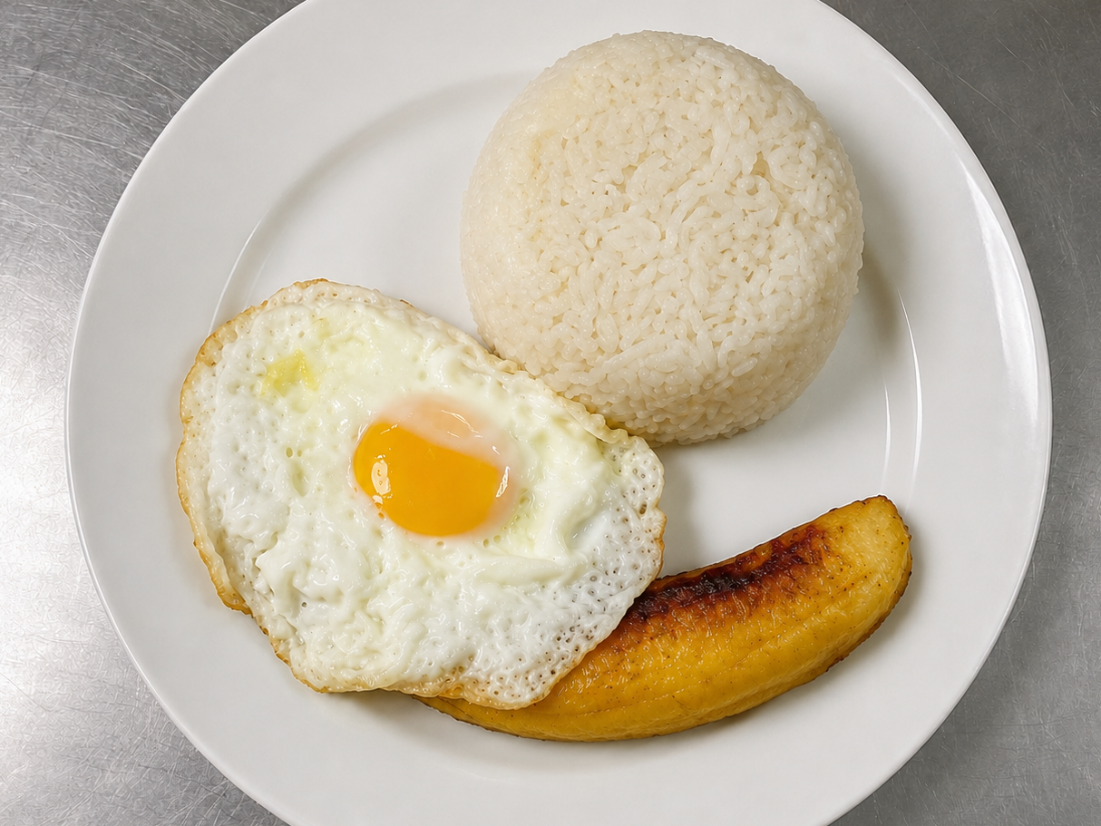 Arroz  a la cubana