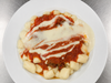 Ñoquis con salsa mixta