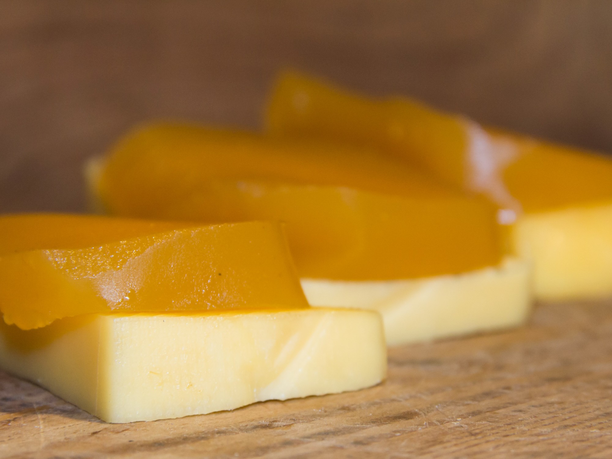 Queso y dulce