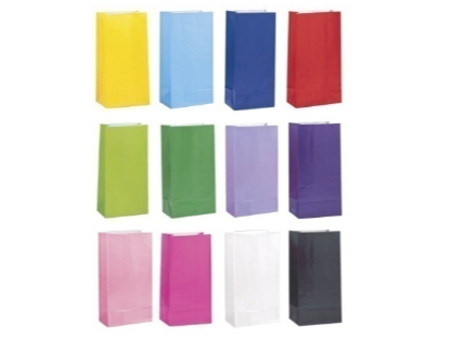 bolsa fuelle colores lisos x10