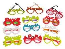 anteojo c/frase surtido x12