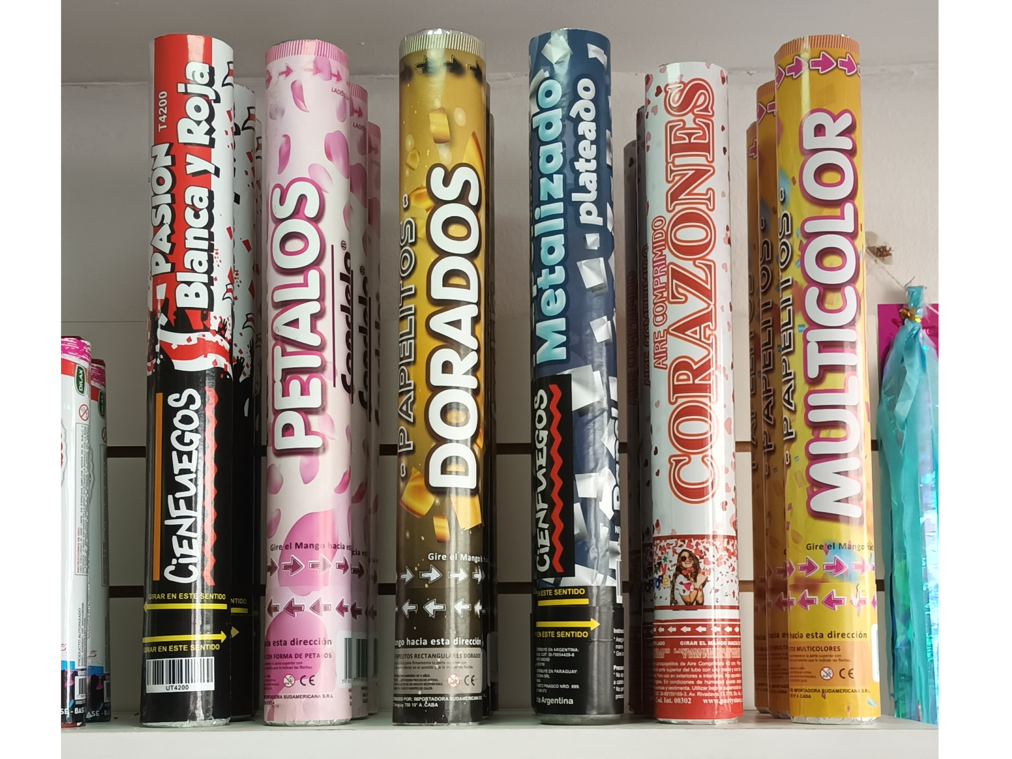 cañon carioca lanza papel 40cm