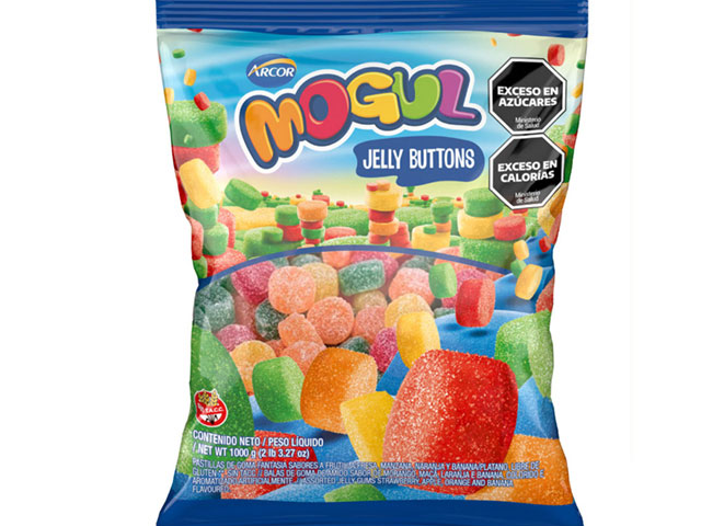 gomitas jelly butons arcor x1kg