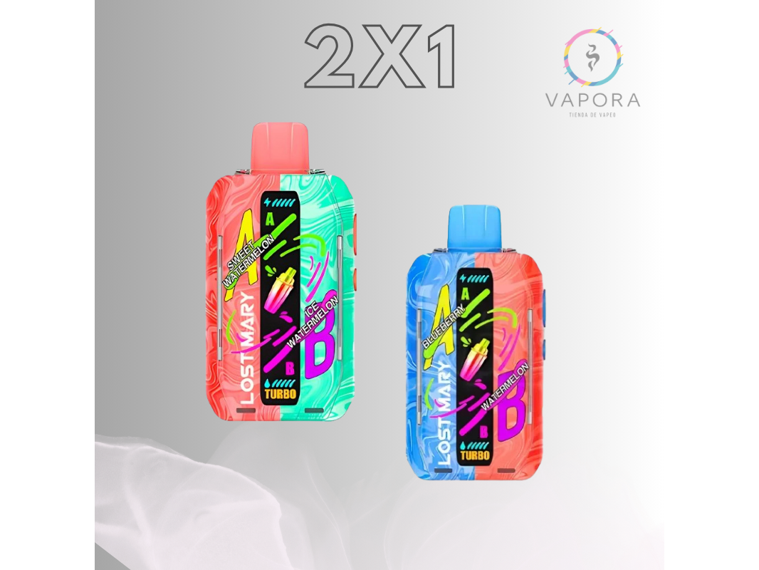 2X1 LOST MARY MIXER | 30.000 PUFFS (SABORES ALEATORIOS)