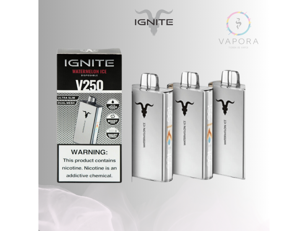 IGNITE V250 SILVER | 25.000 PUFFS