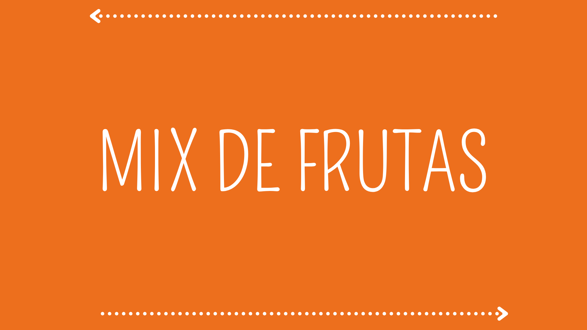 MIX DE FRUTAS