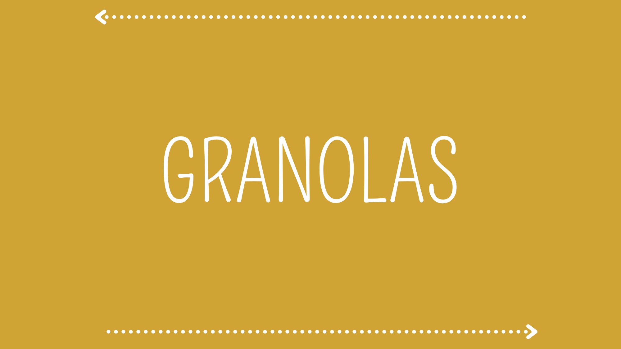 GRANOLAS