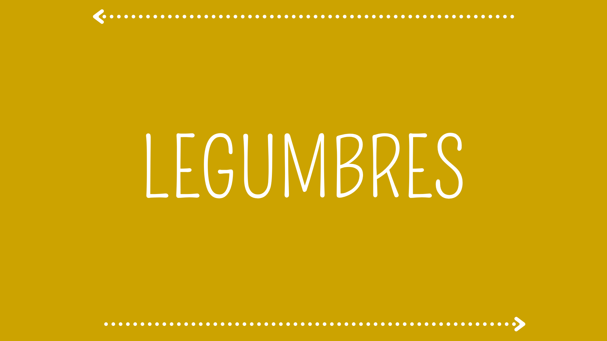LEGUMBRES