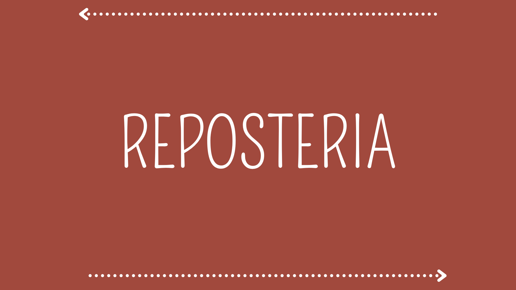 REPOSTERIA