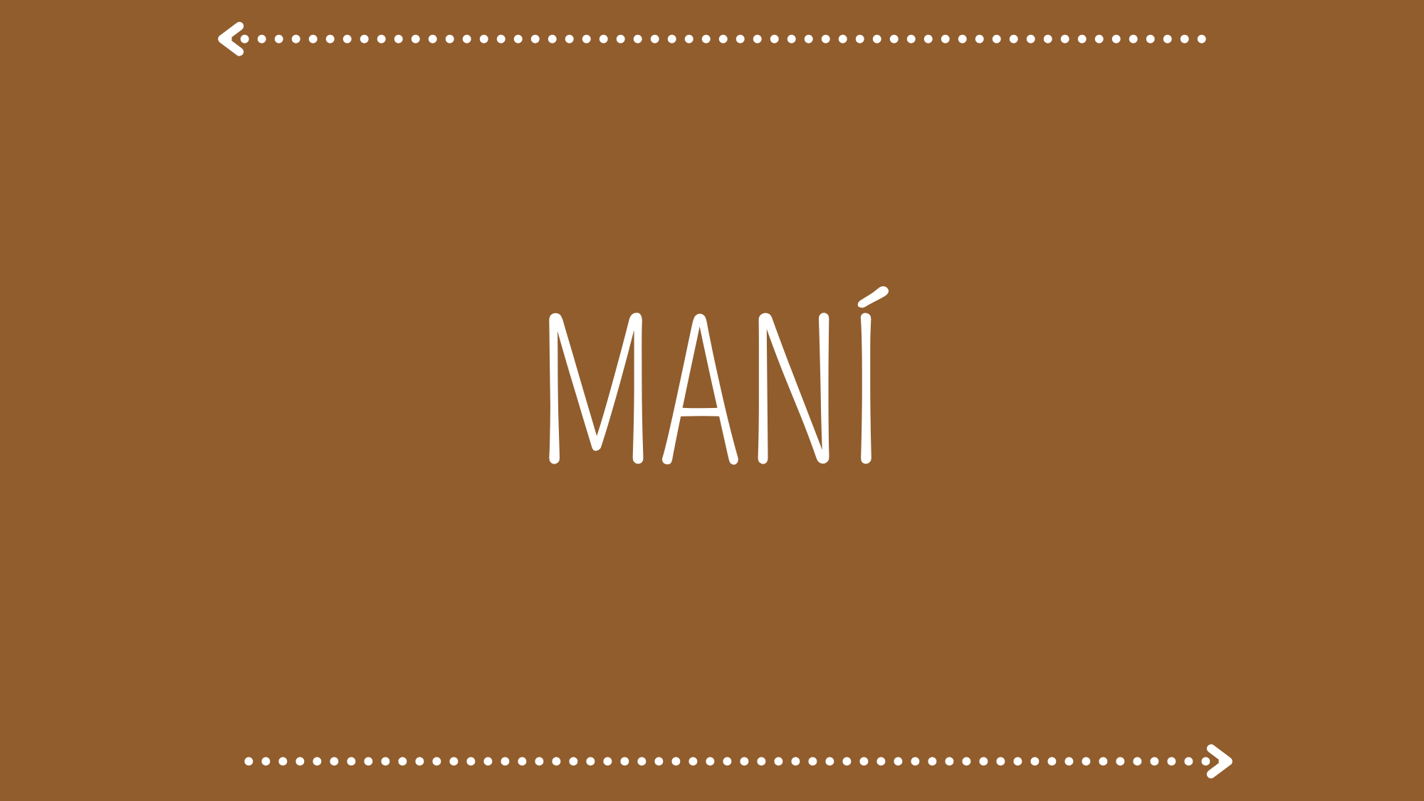 MANÍ