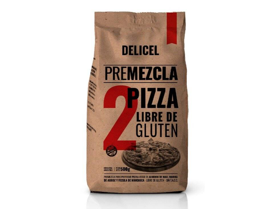PREMEZCLA PARA PIZZA "DELICEL" 500 gr