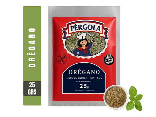CONDIMENTO OREGANO "PERGOLA" 25 gr