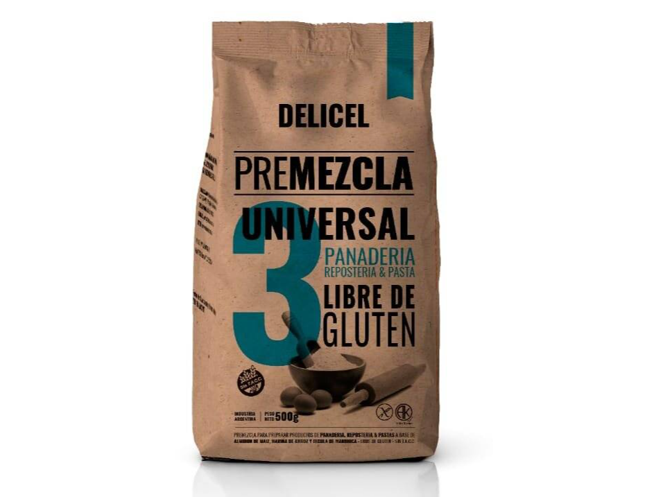 PREMEZCLA UNIVERSAL "DELICEL" 500 gr
