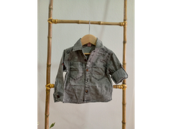 Camisa de Jeans Negra.