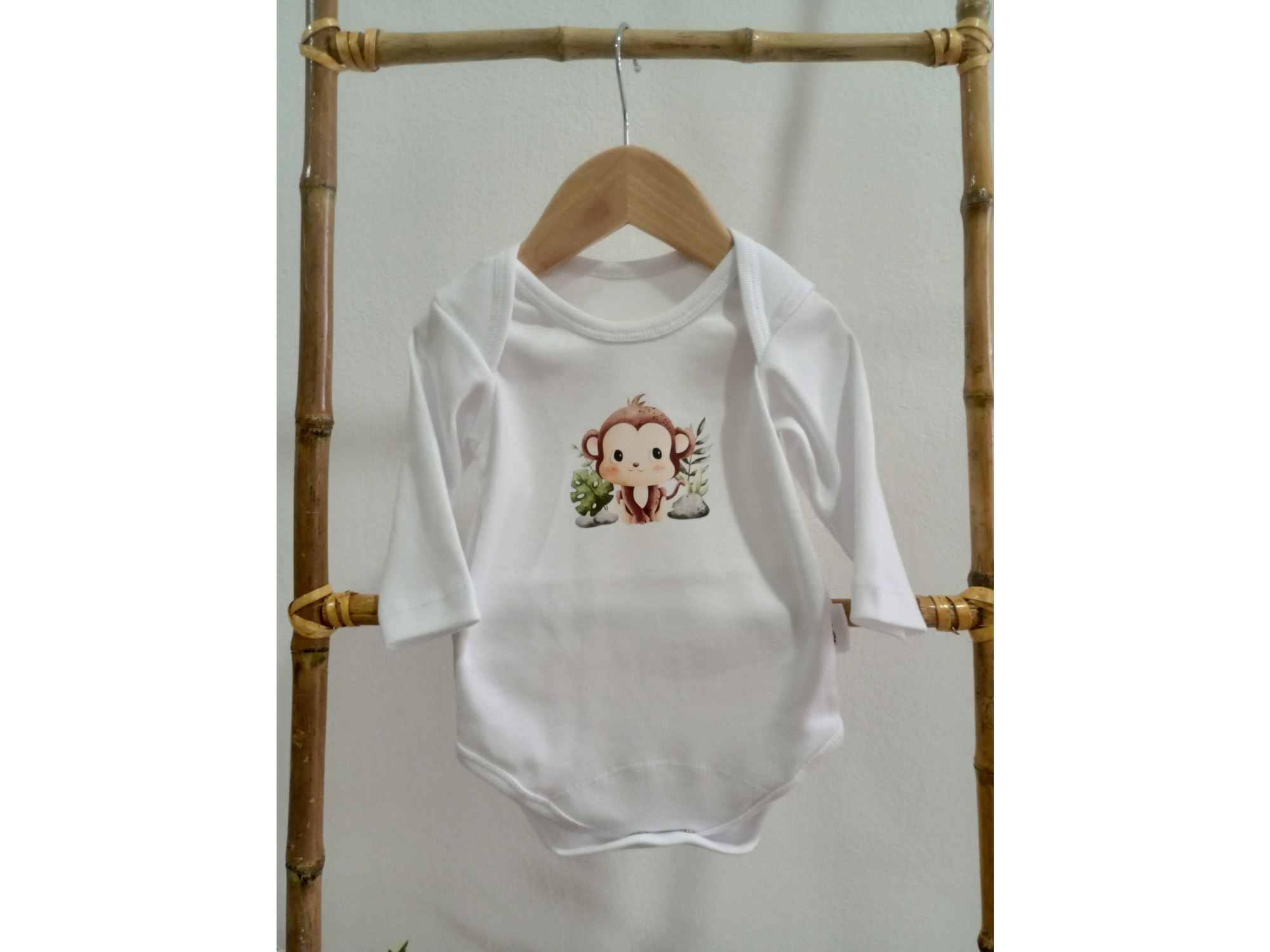 Bodye de Algodón, Monito