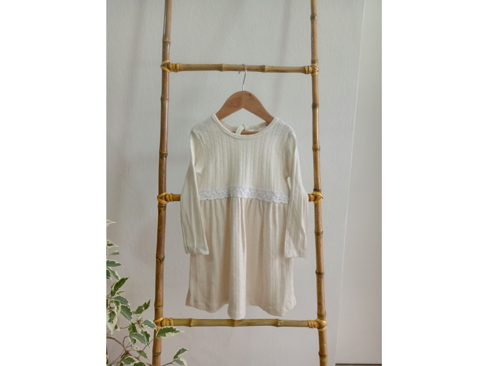 Vestido de Lanilla Natural