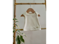 Chaleco Rústico Natural, de 0 a 6 mese