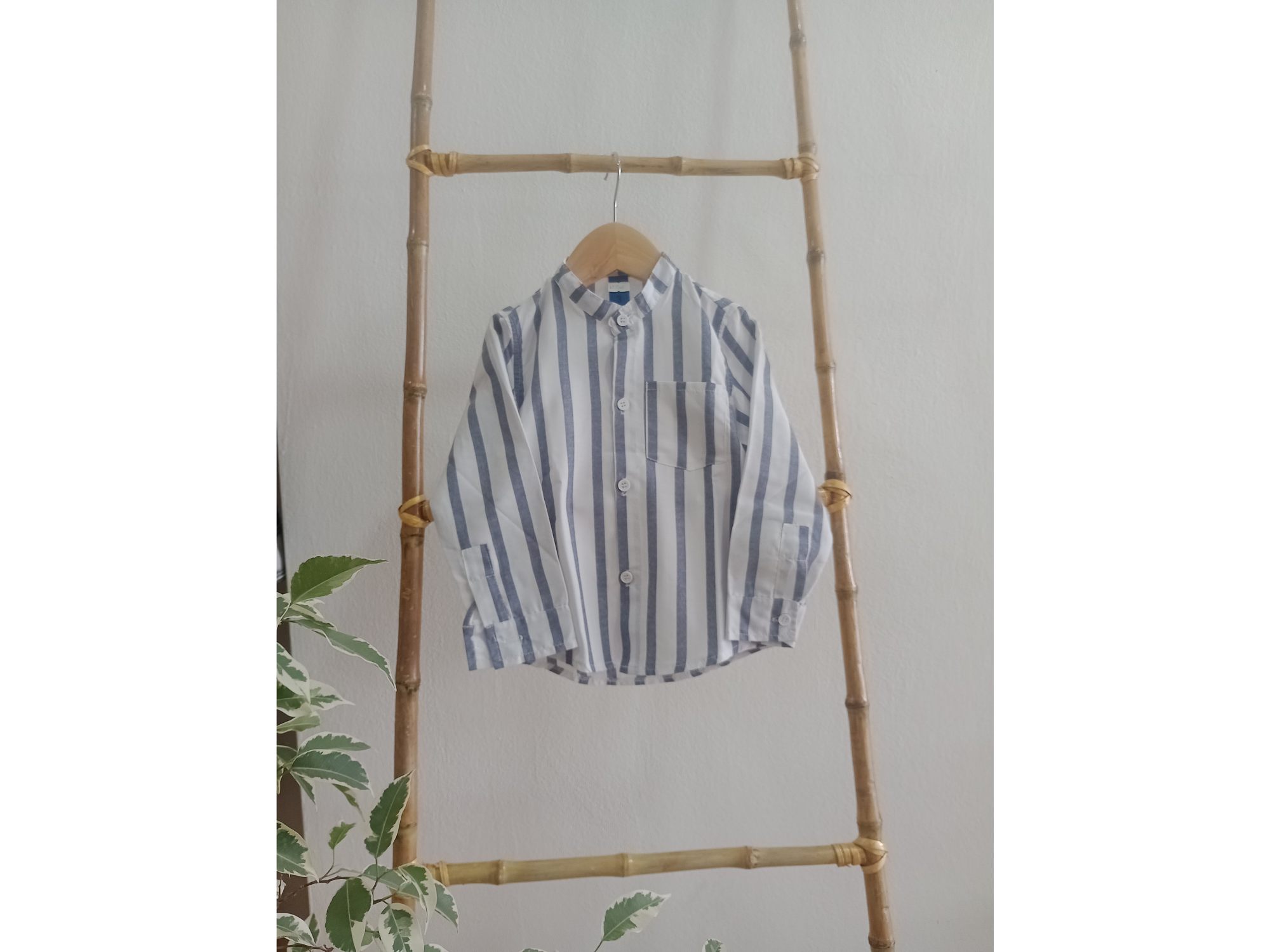 Camisa cuello mao