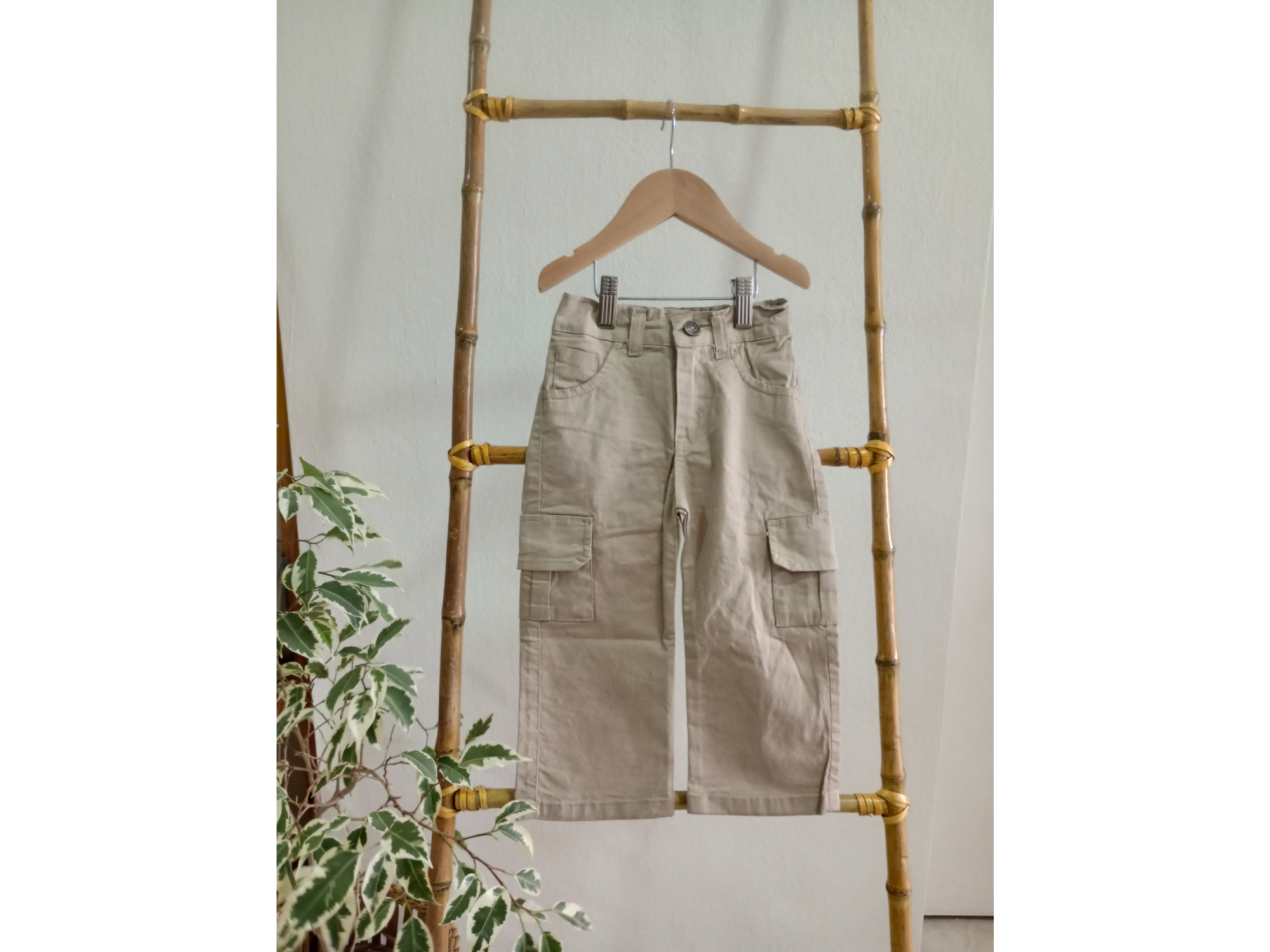 Pantalon Cargo Natural