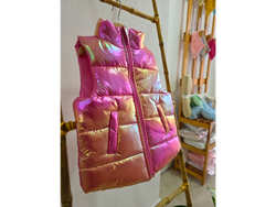 Chaleco tornasolado Fucsia