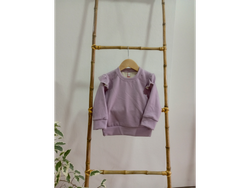 Buzo Polar Soft con Volados, Lila