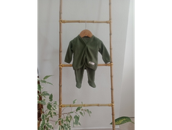 Waffle frizado verde