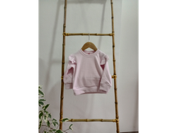 Buzo Morley Frizado con Volados Rosa.