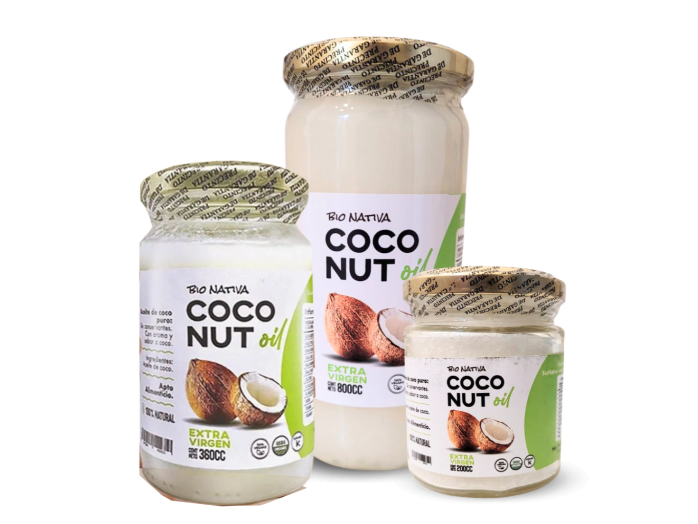 Aceite de coco Extra virgen x360ml